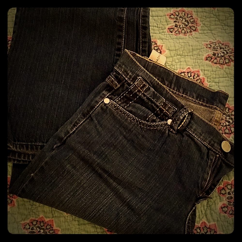 Jean's BCBG Maxazria dark wash bootcut